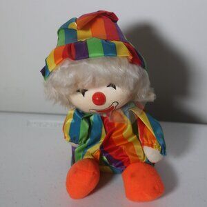 Vintage Clown Wind Up Musical Doll Collectible Circus Potter Toys